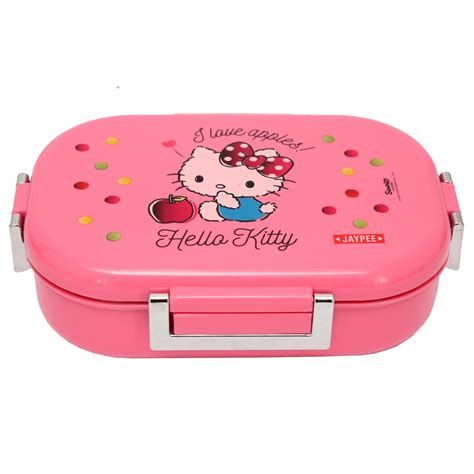 jaypee mis steel lunch box|JAYPEE Missteel Hello Kitty 1 Containers Lunch Box .